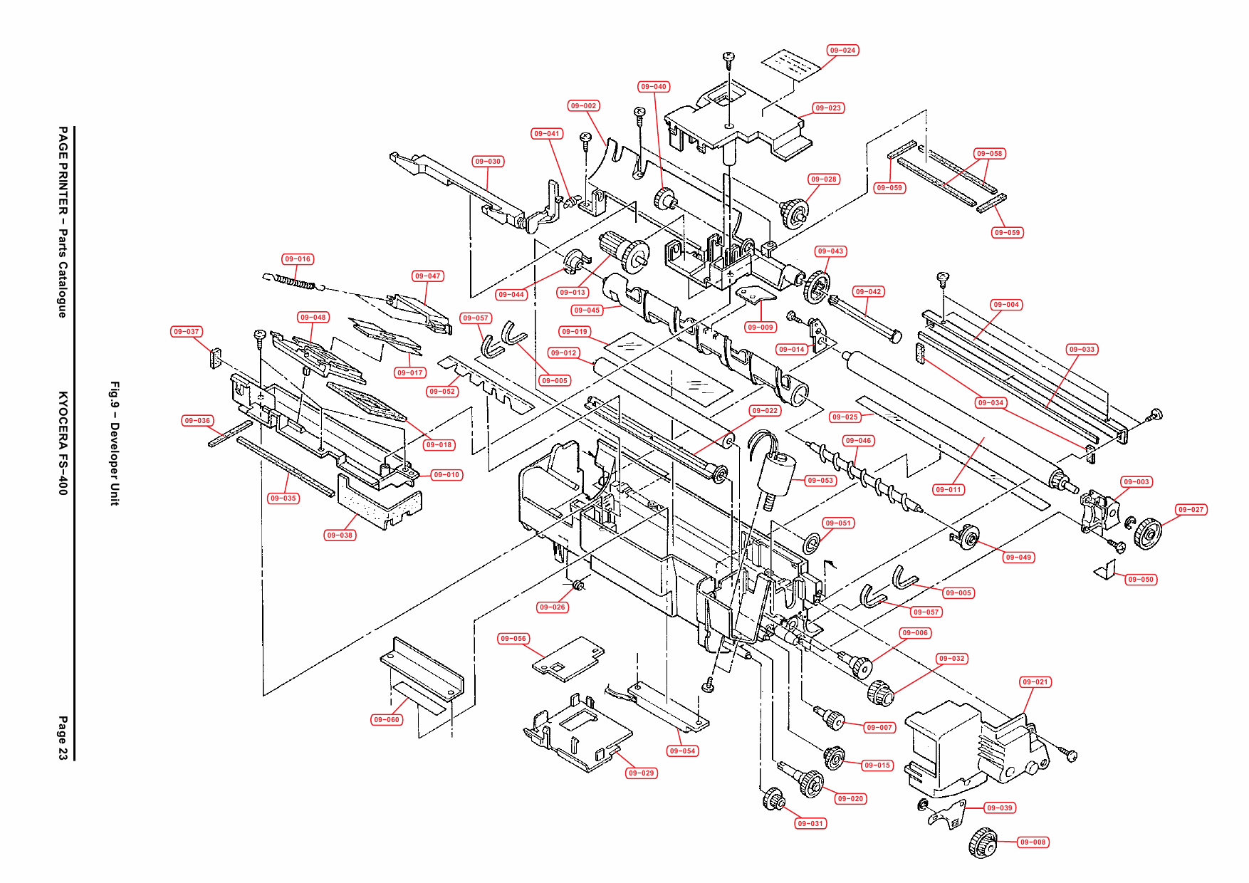 KYOCERA LaserPrinter FS-400 Parts and Service Manual-5